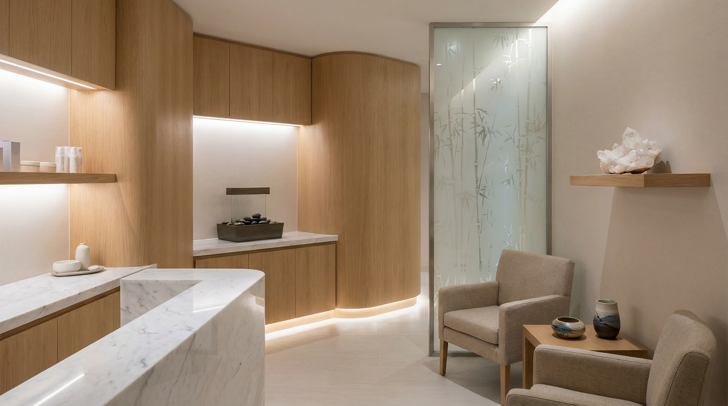 Elegant Spa Interior